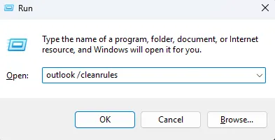 Cleaning Outlook Rules